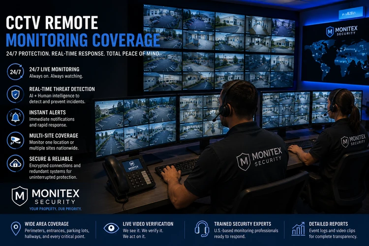 CCTV Remote Monitoring Coverage