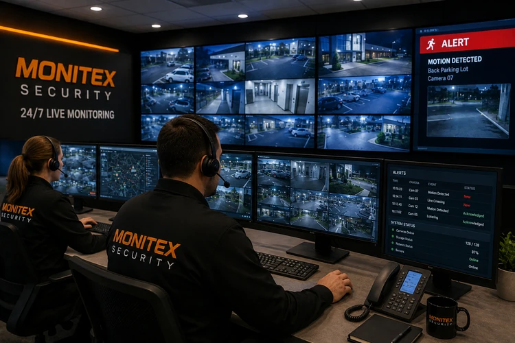 Monitex Security Live Monitoring Center