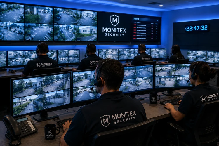 Professional Security Operations Center Live CCTV Monitoring