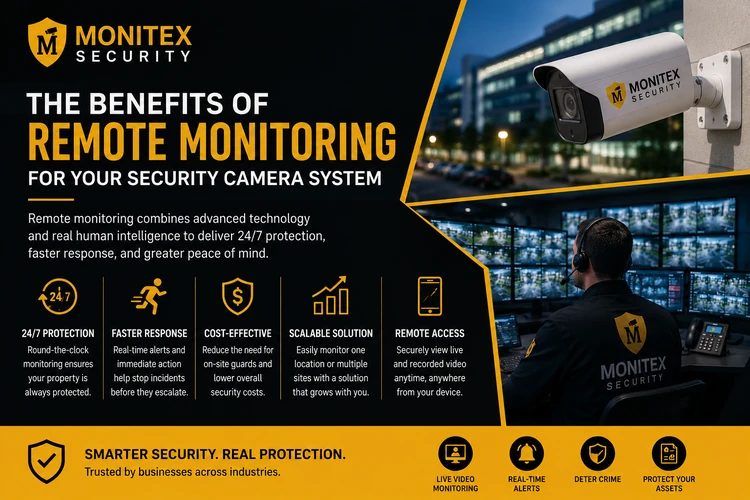 Benefits of Using Remote Monitoring for Security Camera System For Safety and Security