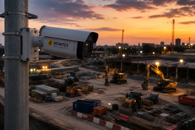 Construction Site Security Camera Monitoring