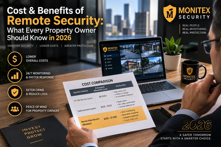 Cost and Benefits of Remote Security 2026 Monitex Guide