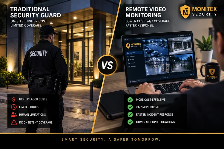 Monitex Security Guard vs Remote Video Monitoring