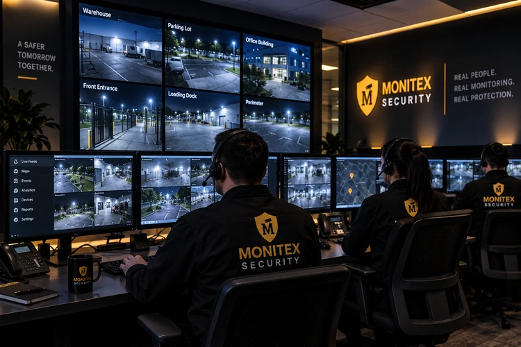 Monitex Security Operations Center Night Monitoring