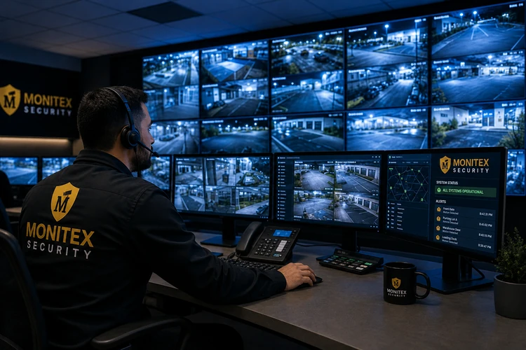 Monitex Security Professional Live Camera Monitoring