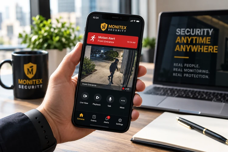 Monitex Security Smartphone Motion Alert